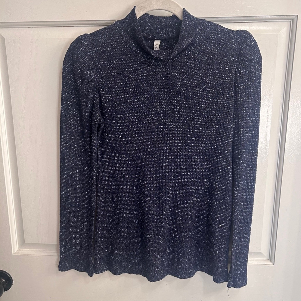 Women's Rachel Pally Top XS Blue Silver